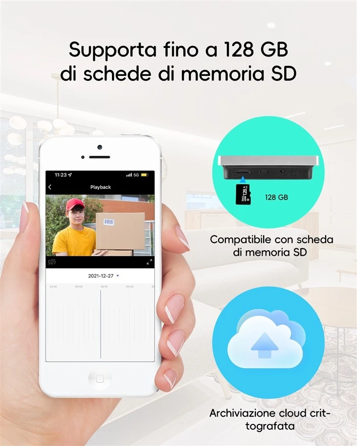 Tuya 1080P WiFi Video Doorbell
